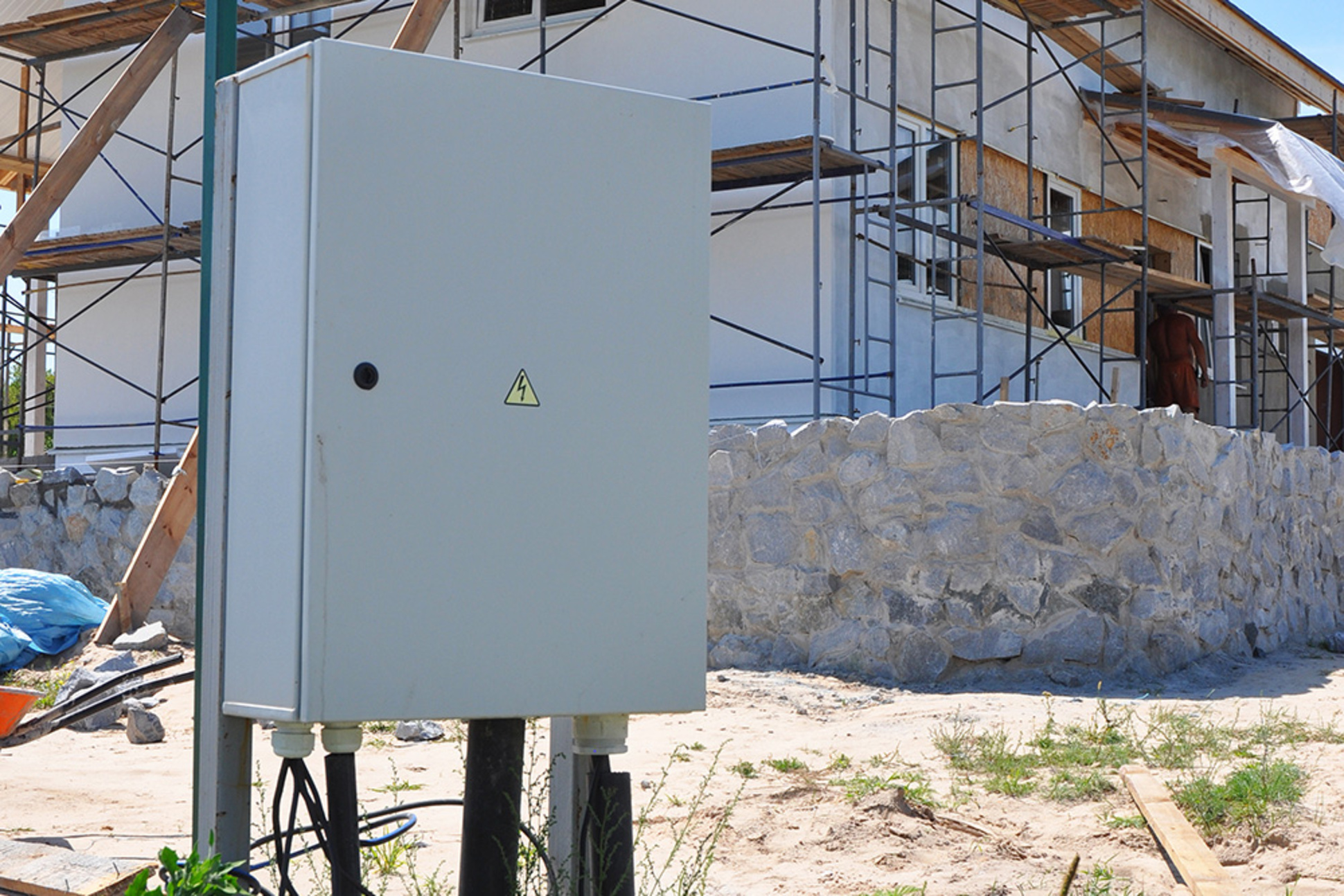 Baustrom bei Rebele GmbH & Co. KG in Buchdorf