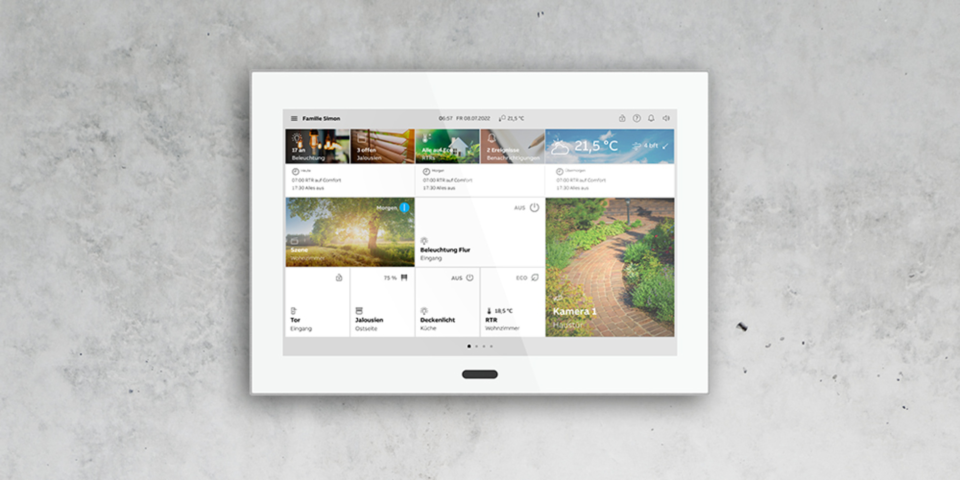 Busch-SmartTouch 10“ bei Rebele GmbH & Co. KG in Buchdorf