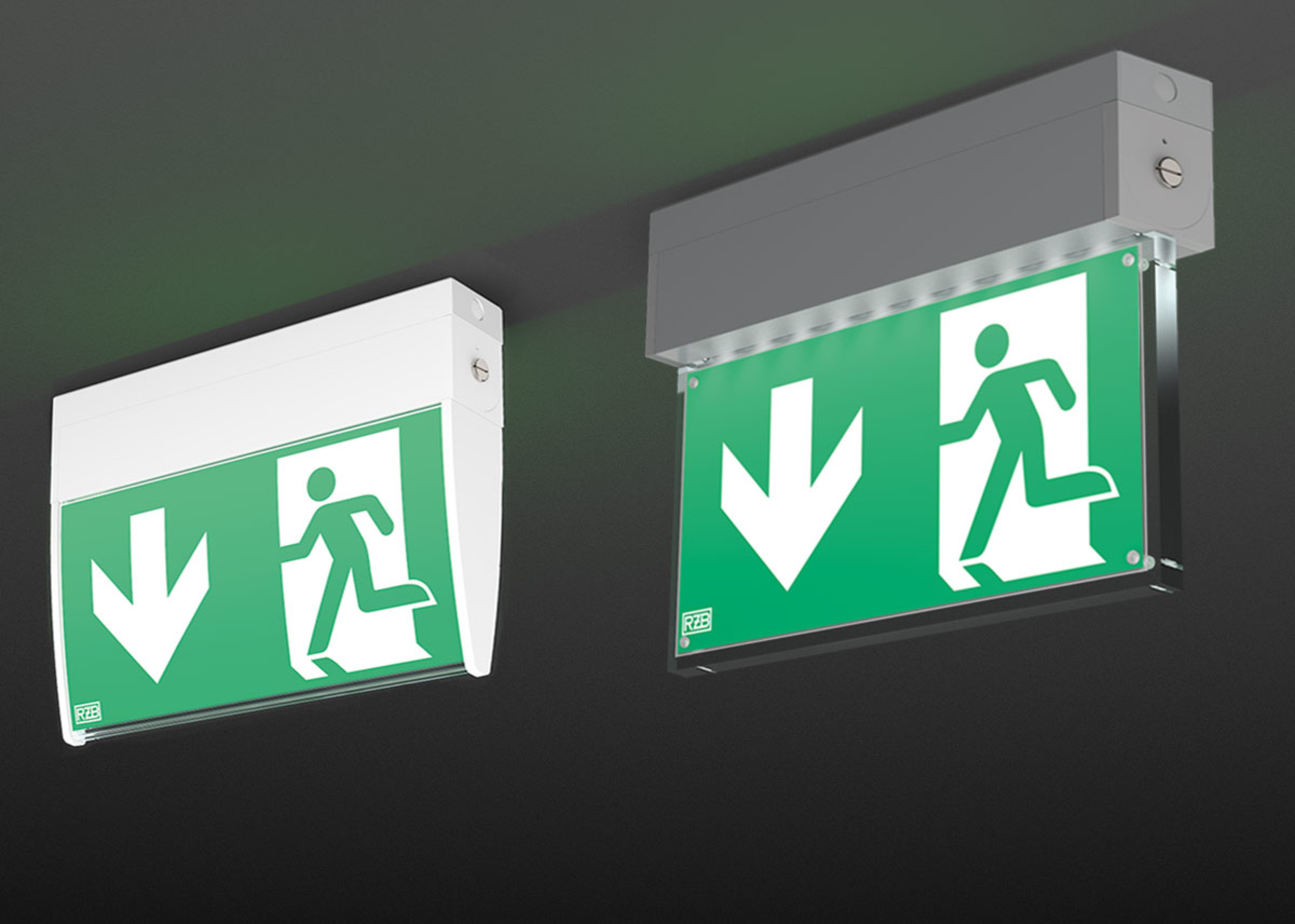 Not- und Sicherheitsbeleuchtung bei Rebele GmbH & Co. KG in Buchdorf